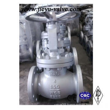 API ANSI BS 150lb 4inch Wcb Rising Stem Globe Valve